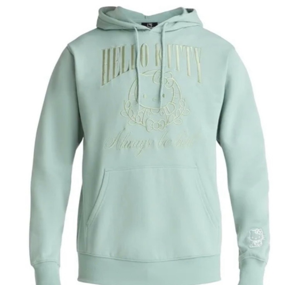 Hello Kitty Sage Green Hoodie